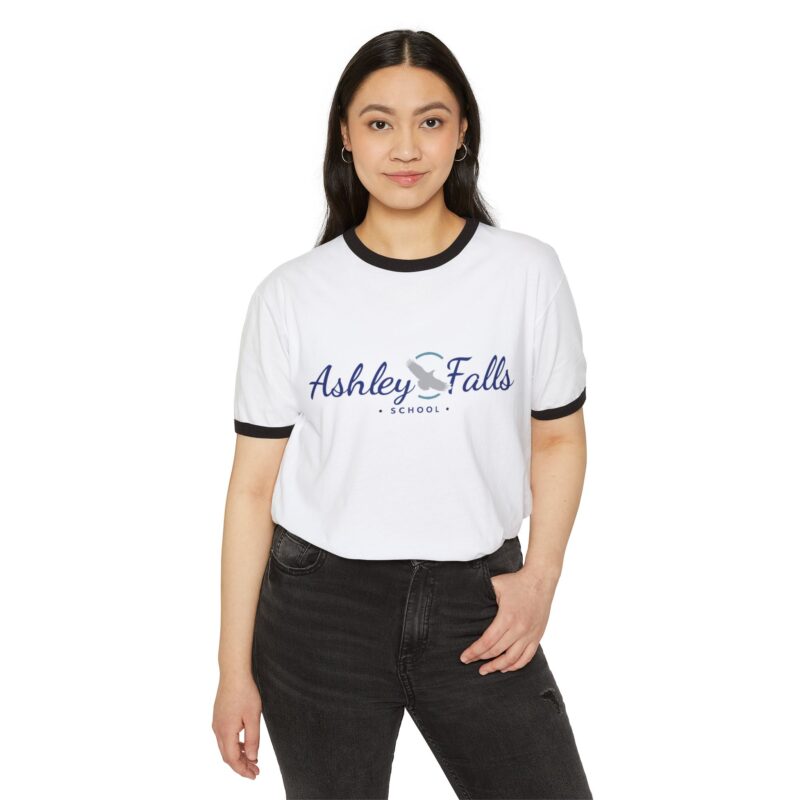 Ashley Falls School Ringer T-Shirt - Image 2