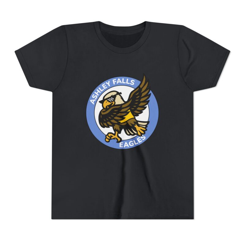 Youth Dabbing Eagle Kids Graphic Tee - Image 12