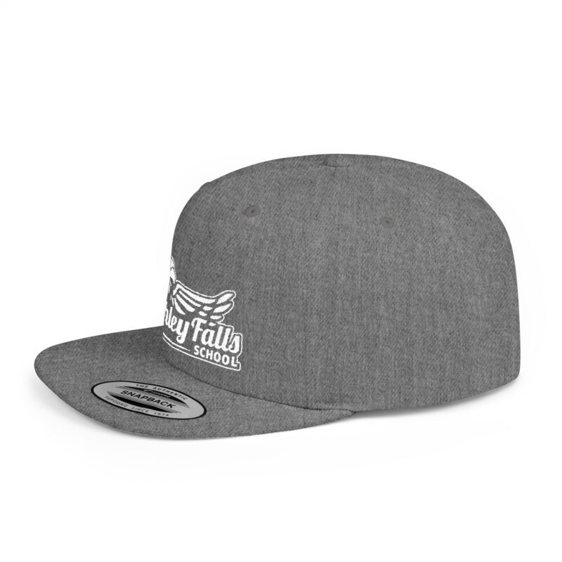Ashley Falls School Flat Bill Snapback Hat - Image 6