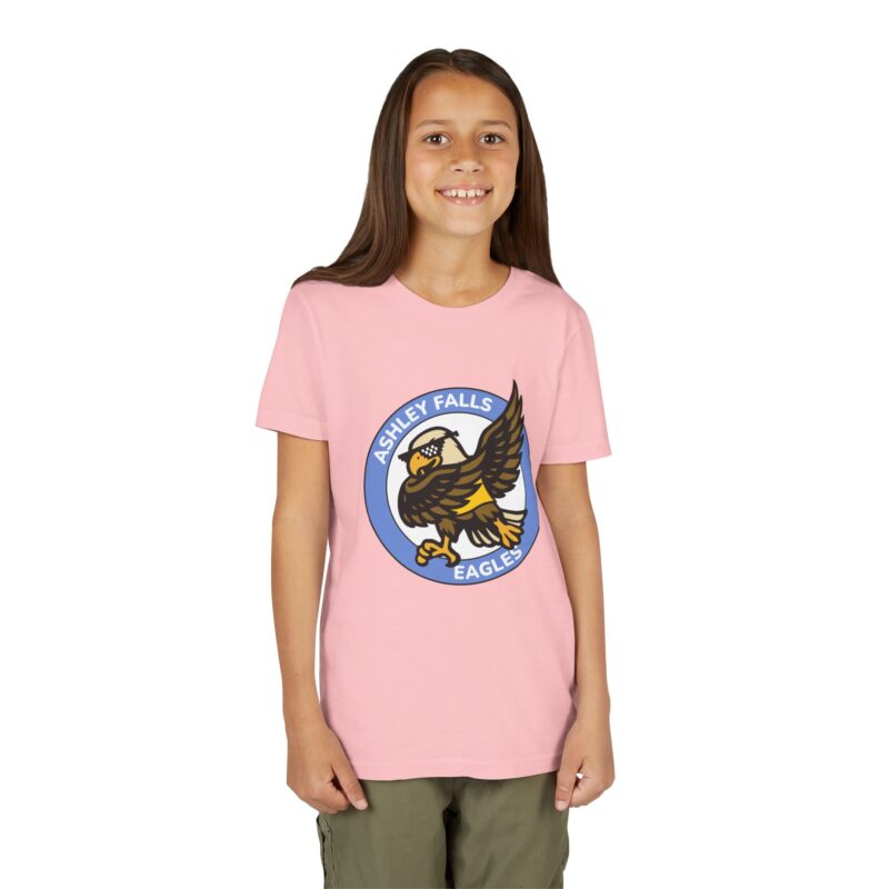 Youth Dabbing Eagle Kids Graphic Tee - Image 19