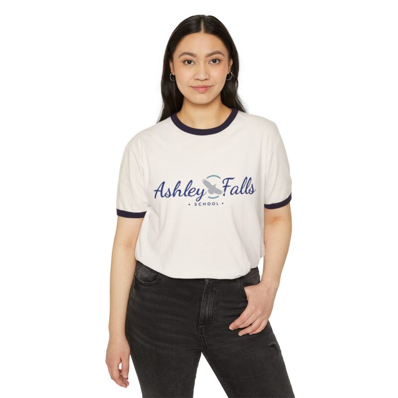 Ashley Falls School Ringer T-Shirt - Image 5