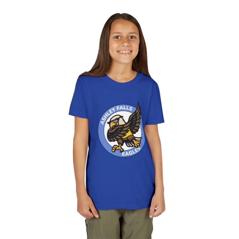 Youth Dabbing Eagle Kids Graphic Tee - Image 6