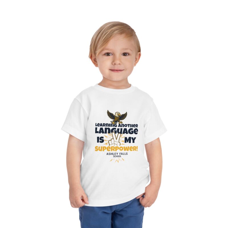 Toddler Learning Another Language Superpower Tee - Image 5