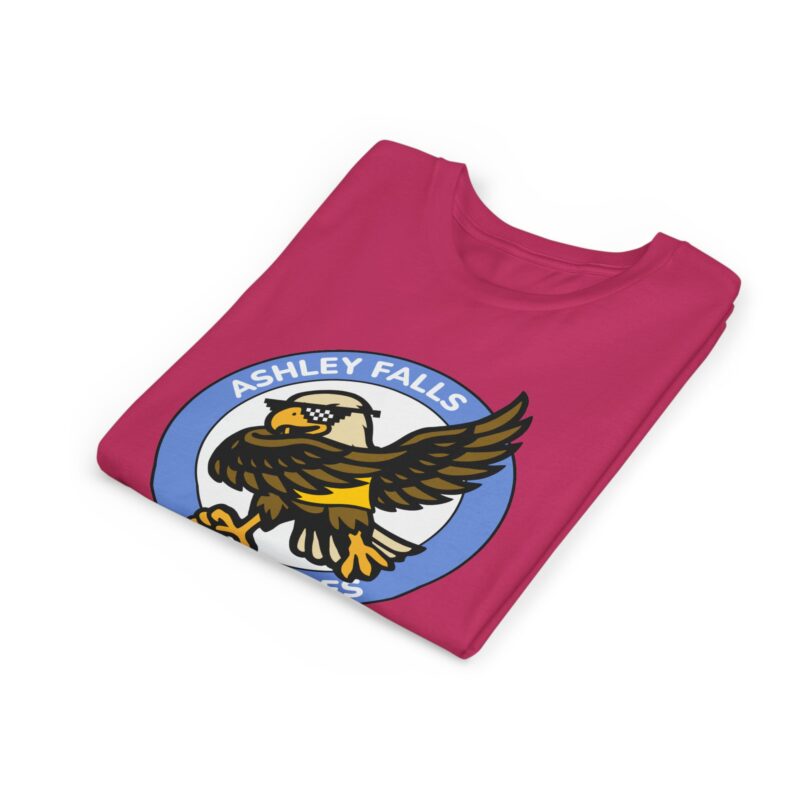 Youth Dabbing Eagle Kids Graphic Tee - Image 9