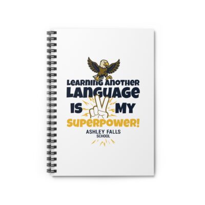 Languange Superpower Spiral Notebook