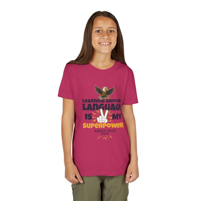 Youth Learning Another Language Superpower Tee - Image 14