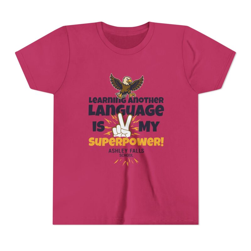 Youth Learning Another Language Superpower Tee - Image 13