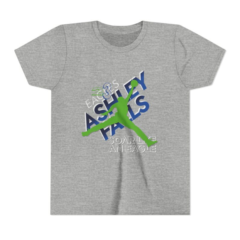 Youth Ashley Falls Basketball Tee - Image 4