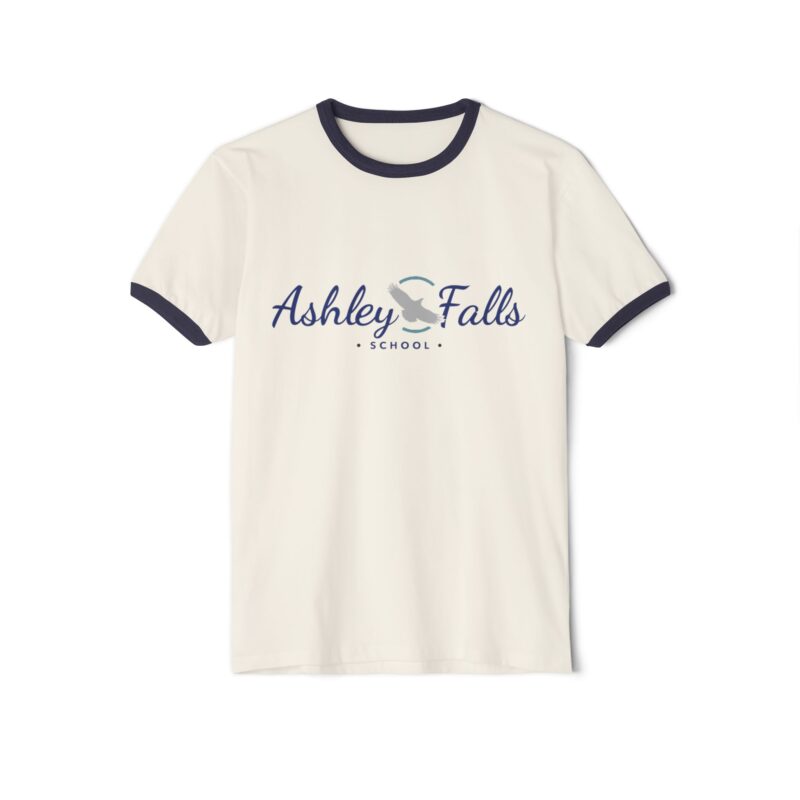 Ashley Falls School Ringer T-Shirt - Image 4