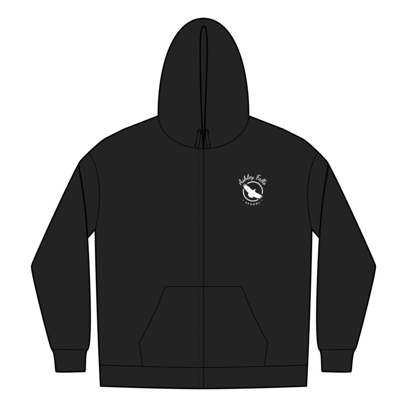 Ashley Falls School Full-Zip Hoodie - Image 3