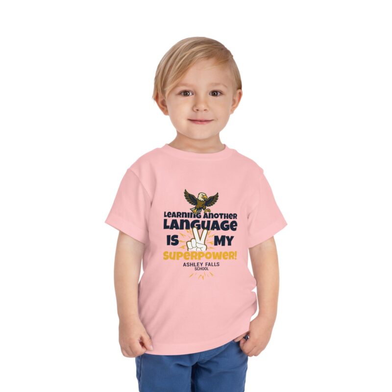 Toddler Learning Another Language Superpower Tee - Image 11