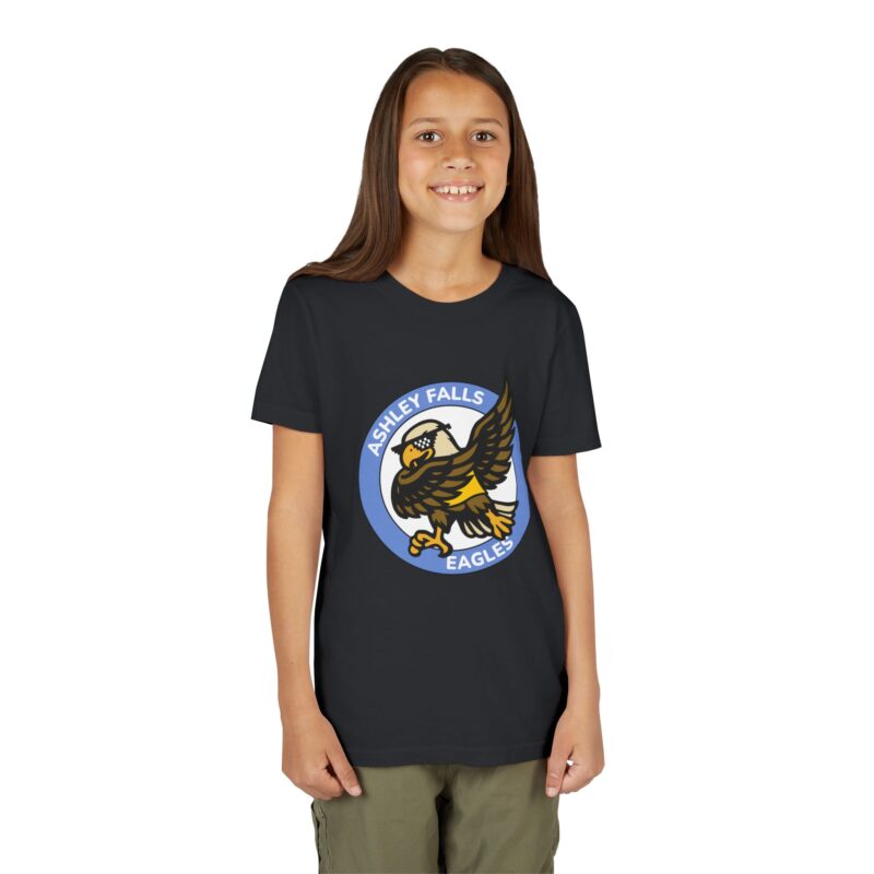 Youth Dabbing Eagle Kids Graphic Tee - Image 13