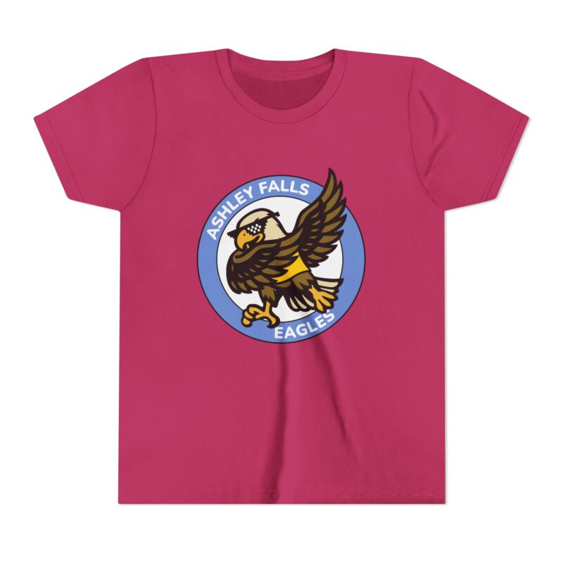 Youth Dabbing Eagle Kids Graphic Tee - Image 8