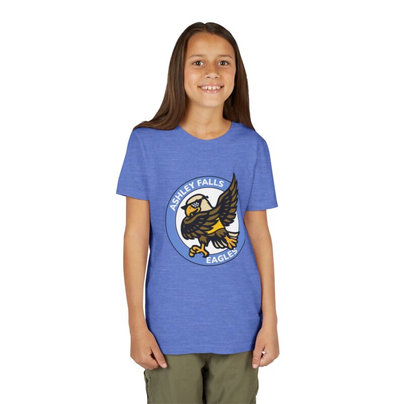 Youth Dabbing Eagle Kids Graphic Tee - Image 3