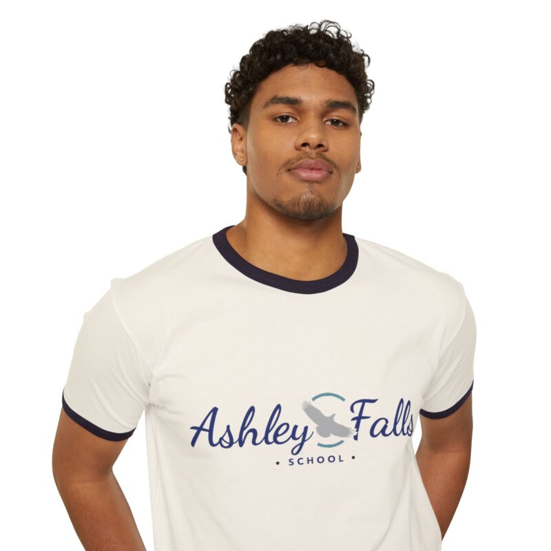 Ashley Falls School Ringer T-Shirt - Image 6
