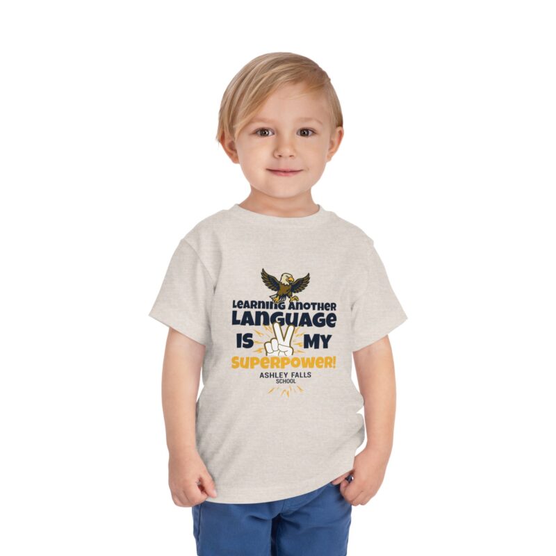 Toddler Learning Another Language Superpower Tee - Image 8