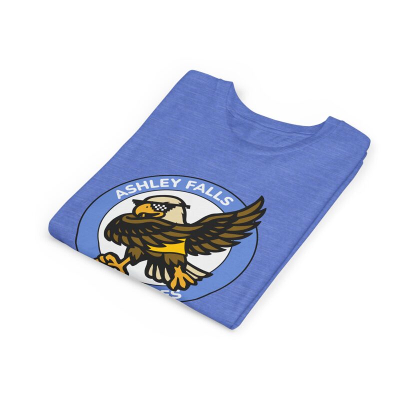 Youth Dabbing Eagle Kids Graphic Tee - Image 2