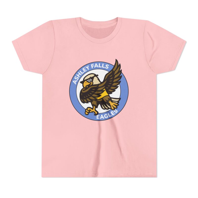 Youth Dabbing Eagle Kids Graphic Tee - Image 18