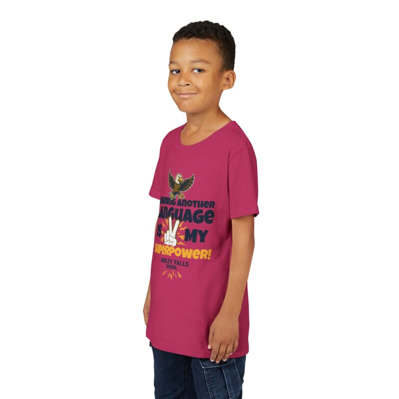 Youth Learning Another Language Superpower Tee - Image 15