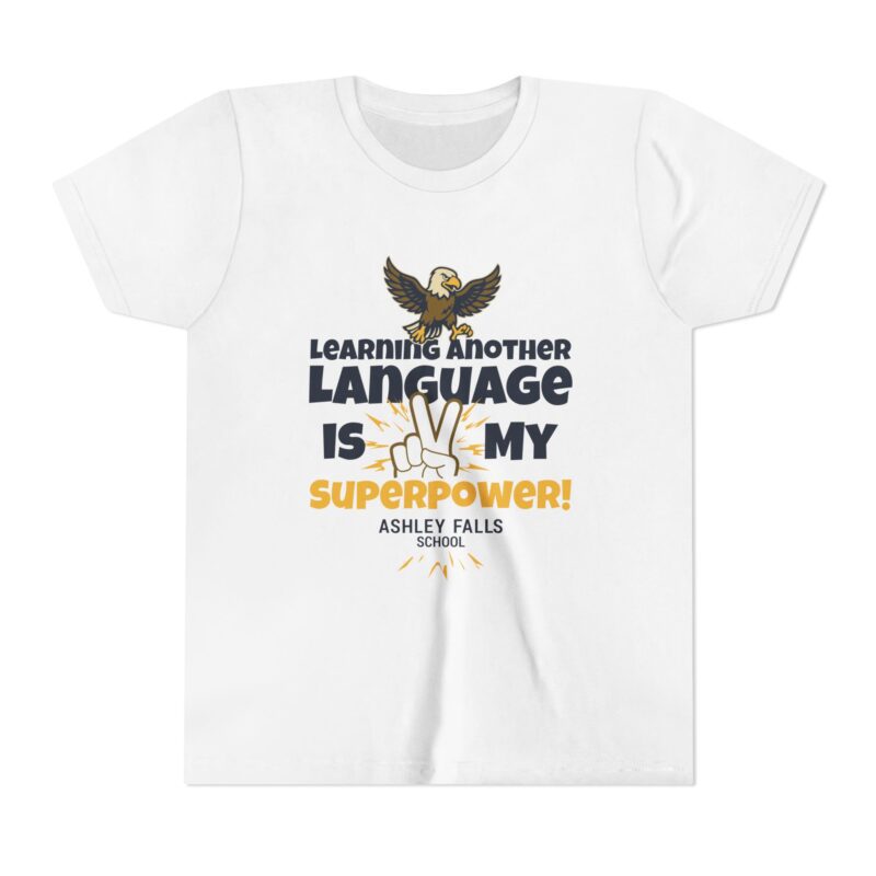 Youth Learning Another Language Superpower Tee - Image 4