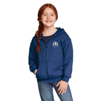 Youth Eagles Varisty School Zipped Hoodie