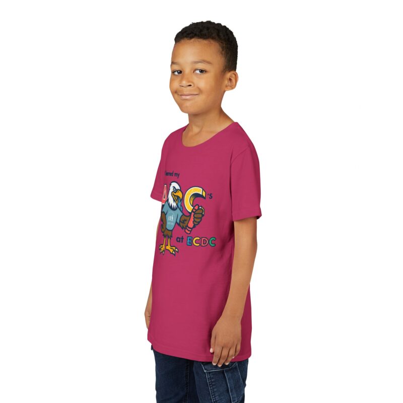 I Learned My ABCs at ECDC Soft Tee - Image 8
