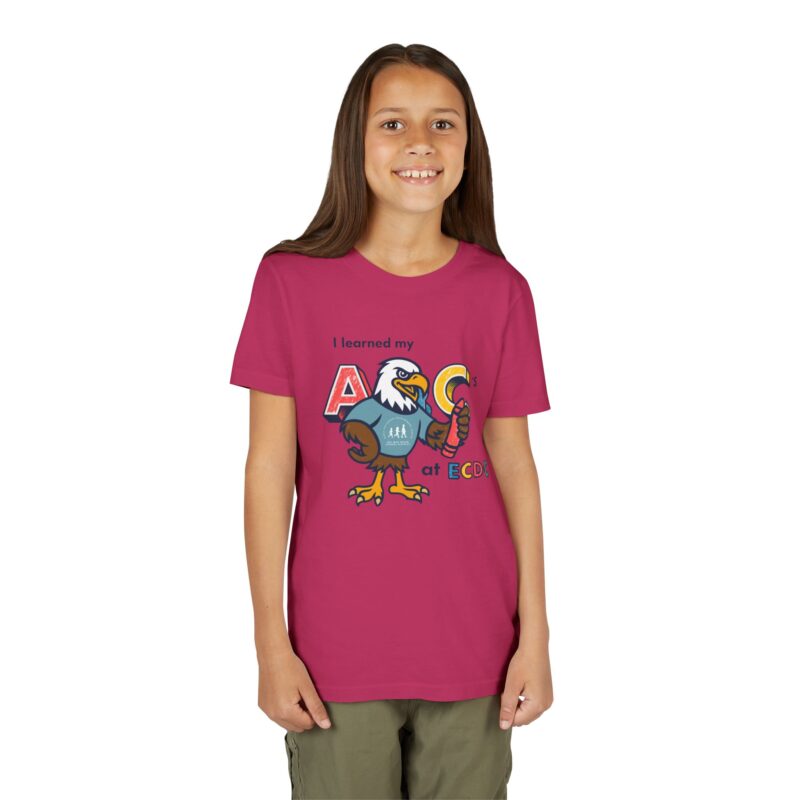 I Learned My ABCs at ECDC Soft Tee - Image 7
