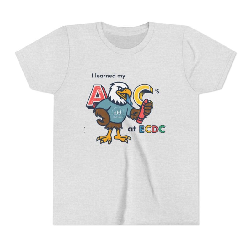I Learned My ABCs at ECDC Soft Tee - Image 16