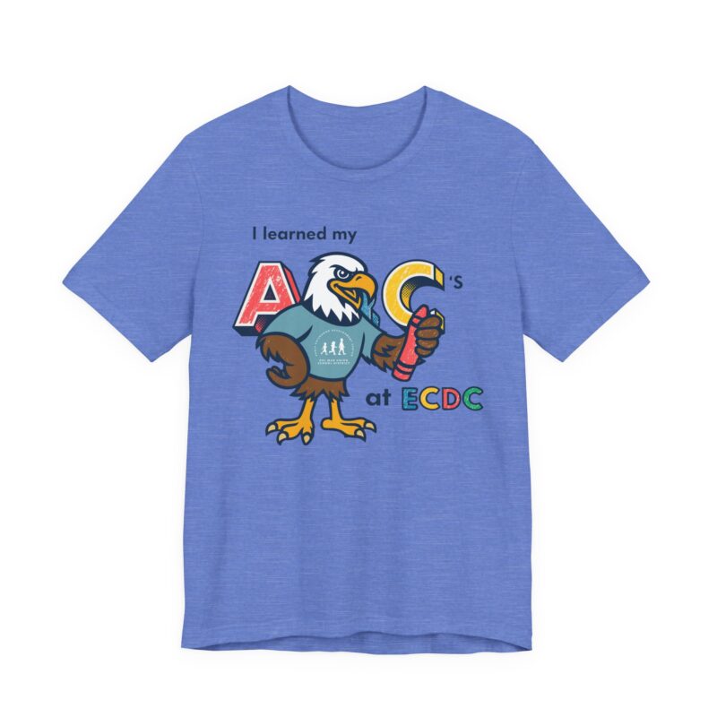 I Learned My ABCs at ECDC Adult Soft Tee