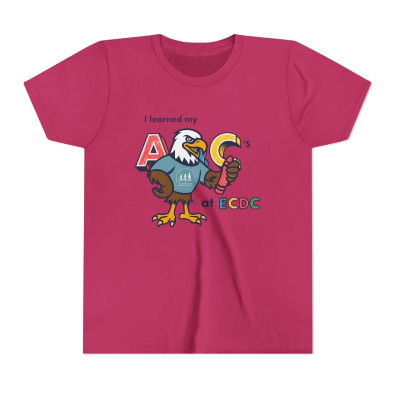 I Learned My ABCs at ECDC Soft Tee - Image 5