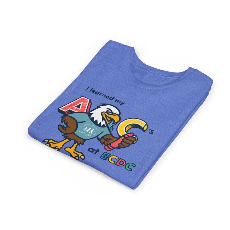 I Learned My ABCs at ECDC Soft Tee - Image 2