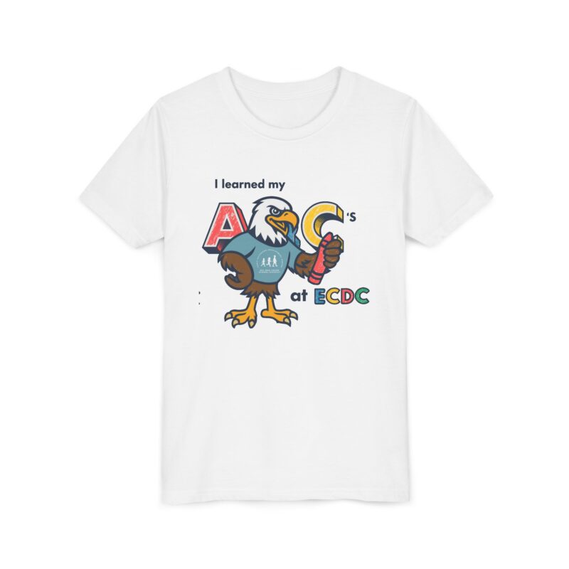 I Learned My ABCs at ECDC Soft Tee - Image 14