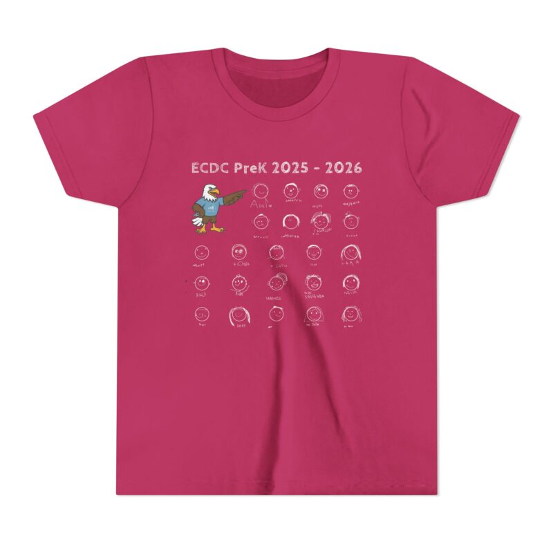Youth ECDC PreK 2025-2026 Tee - Image 4