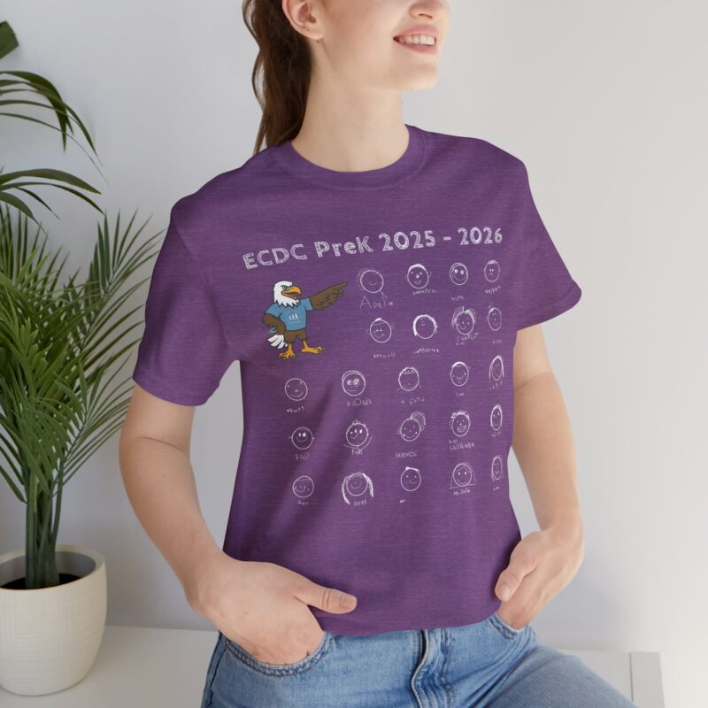 Adult ECDC PreK 2025-2026 Tee - Image 14