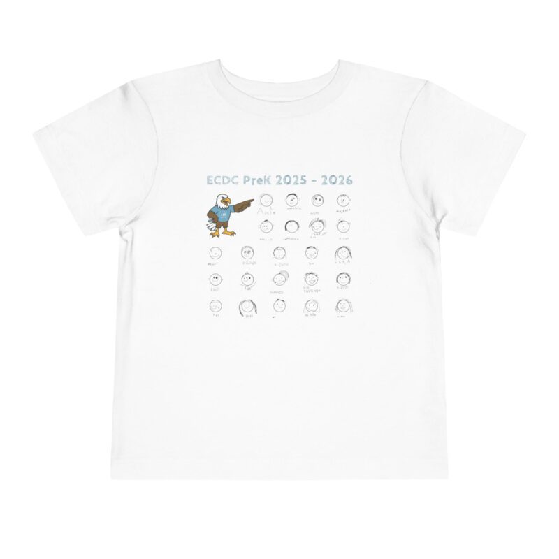 Toddler ECDC PreK 2025-2026 Tee - Image 7