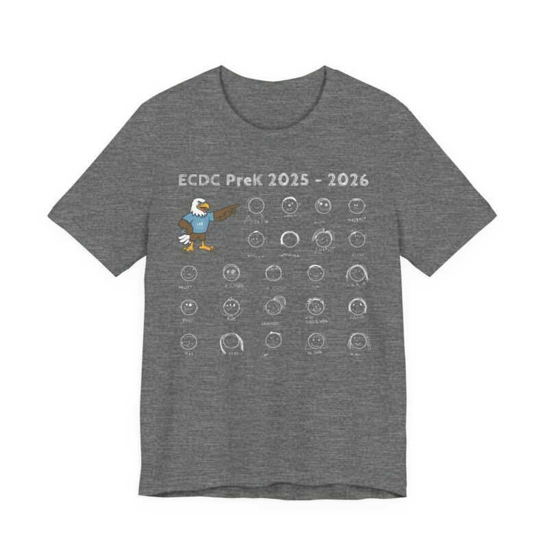 Adult ECDC PreK 2025-2026 Tee - Image 17
