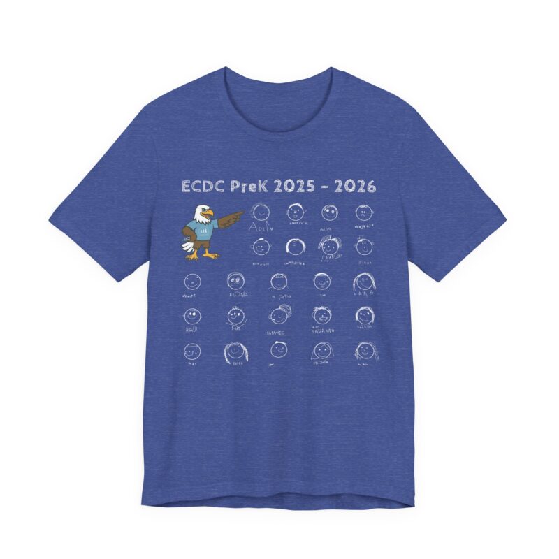 Adult ECDC PreK 2025-2026 Tee - Image 9