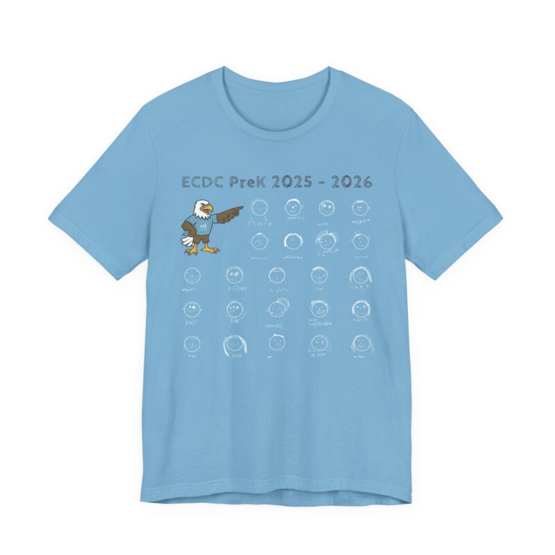 Adult ECDC PreK 2025-2026 Tee - Image 5