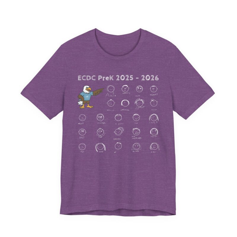 Adult ECDC PreK 2025-2026 Tee - Image 13