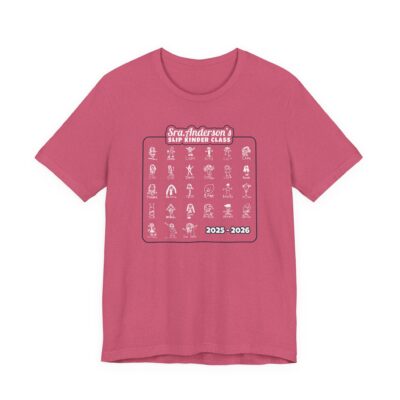 Adult SLIP Kinder Class Custom Tee Class of 2025-26